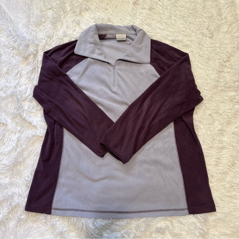 Columbia Women's Quarter Zip Pullover Shirt Size 2X